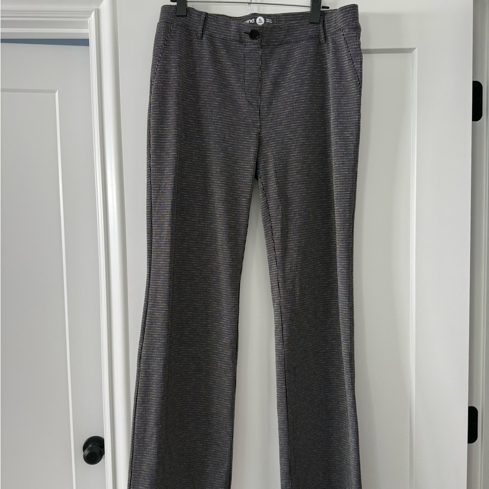 Betabrand Multicolor Checkered Pants